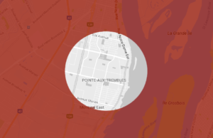 Heat Map services de déneigement Daniel Robert Terrassement Excavation et Déneigement - Pointe-aux-Trembles